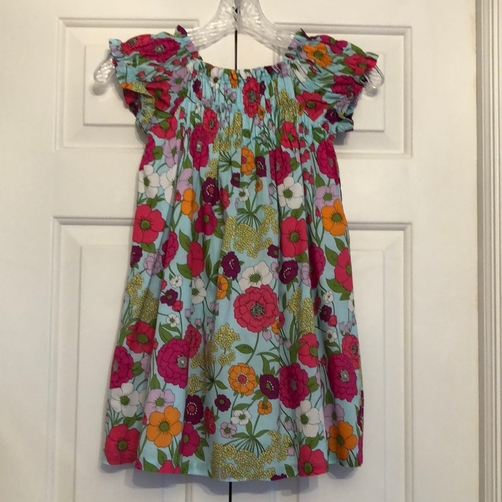 Beautiful Crazy 8 100% Cotton Floral Smocked Dress